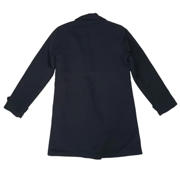 1 Madison Rain Trench Coat Womens Small Black Lined Jacket - Image 8