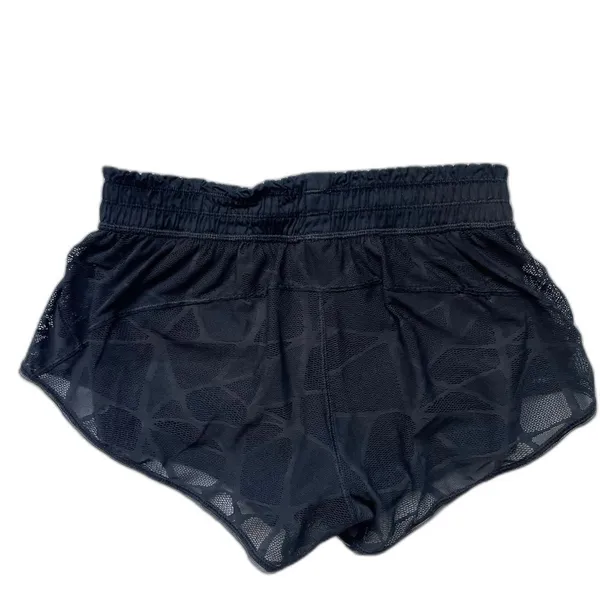 EUC Lululemon Black City Sky Run By Short w/ Luxtreme Liner + Pockets, Size 2 - Image 4