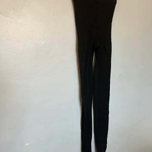 Classic Black Opaque Tights - Women Accessories - Image 2