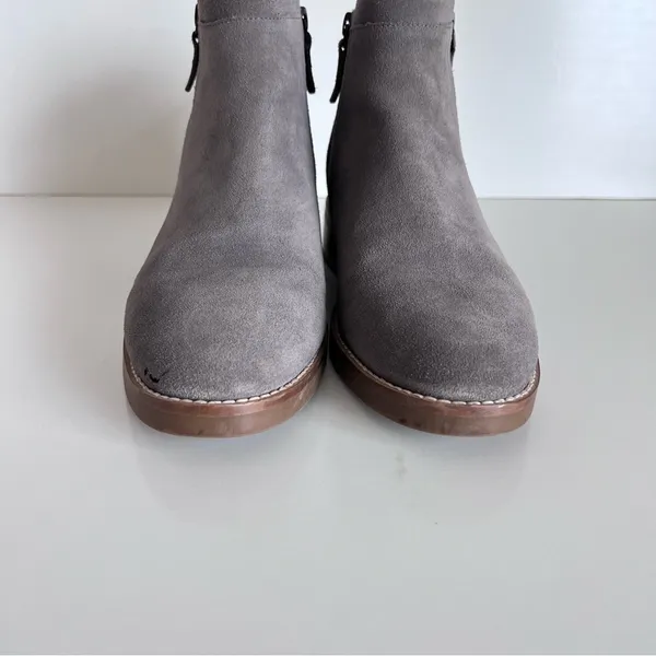Cole Haan‎ Women's Rene Suede Ankle Booties Stormcloud Gray - Image 4