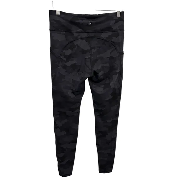NEW Lululemon l High-Rise Tight 28 SIZE 10 Heritage 365 Camo Deep Coal Multi - Image 3