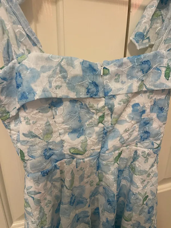 Lucy in the Sky Floral Mini Dress - Image 6