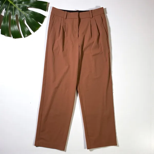 Aritzia Sunday Best Harvey Pants in Epicurean Brown - Image 4