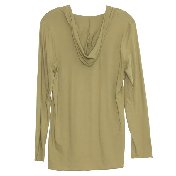 Life Is Good Top Hoodie Camp More Stress Less Outdoor Athleisure Green Large - Image 2