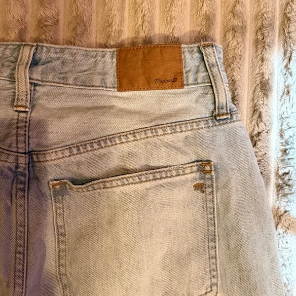 Madewell The Curvy Perfect Vintage Jean Light Wash High Rise Tapered Denim 29 - Image 9