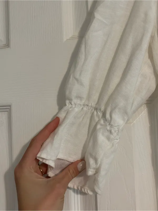 Reformation Simi Linen Dress - Image 5