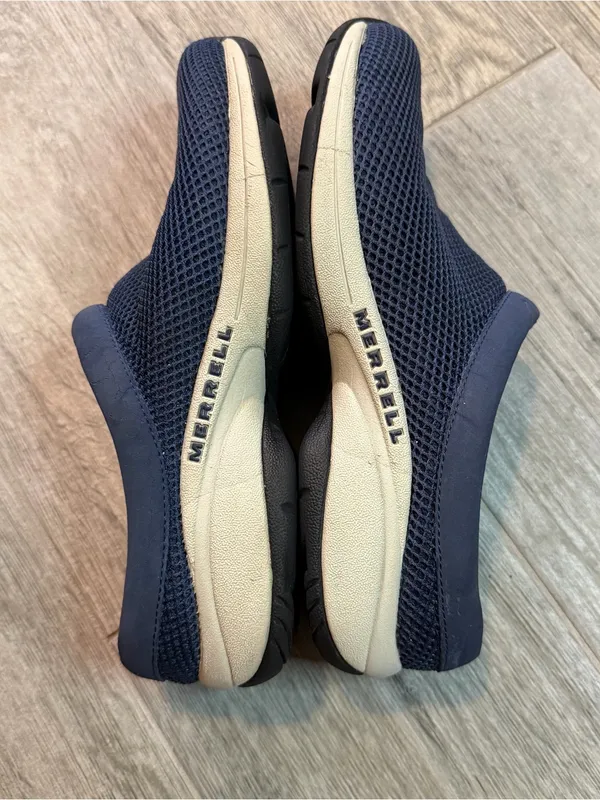 Merrell Primo Breeze II Blue Mesh Breathable Slip-On Clogs Womens Size US 10 - Image 4