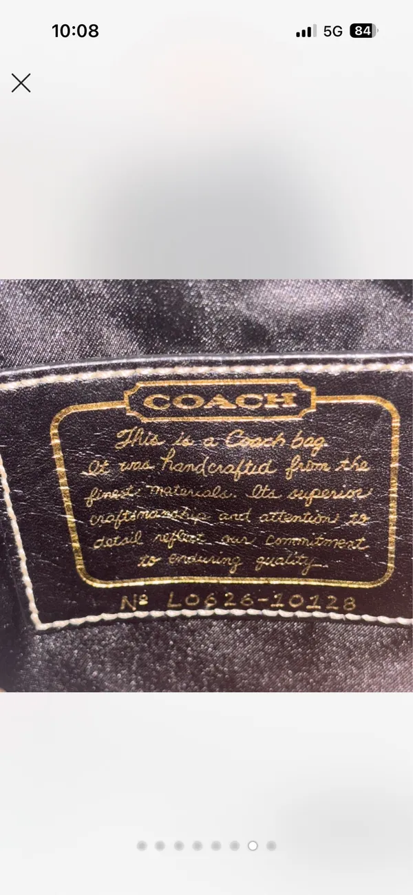 Coach vintage legacy collection camera bag - Image 7