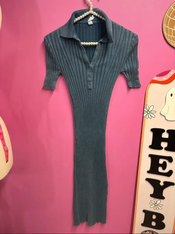 Daily Practice by Anthropologie Morris Sweater Midi Dress size xxs - Image 5