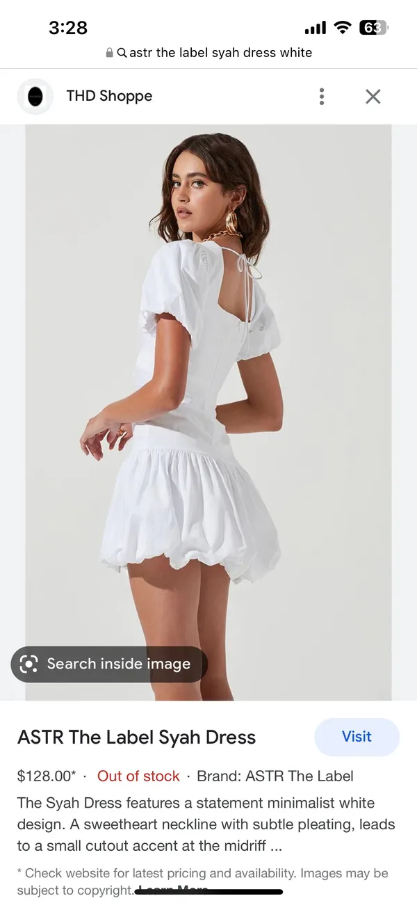ASTR Graduation Dress - Image 2