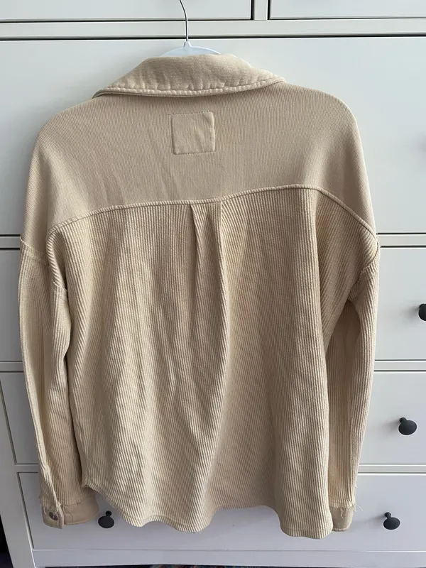 Altar’d State Beige Shacket - Image 2