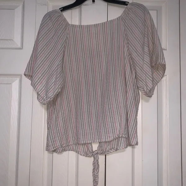 Marshalls Short sleeved button up blouse - Image 4