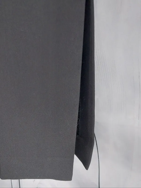 Mango MNG Black Tailored Business Casual Minimalist MobWife Dress Pants - Image 3