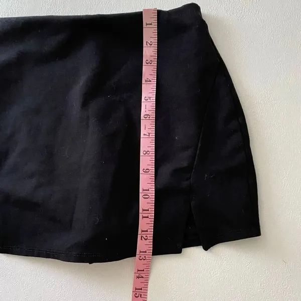 Windsor Black Stretch Mini Skirt S Y2K Going Out Bodycon Clubwear - Image 5