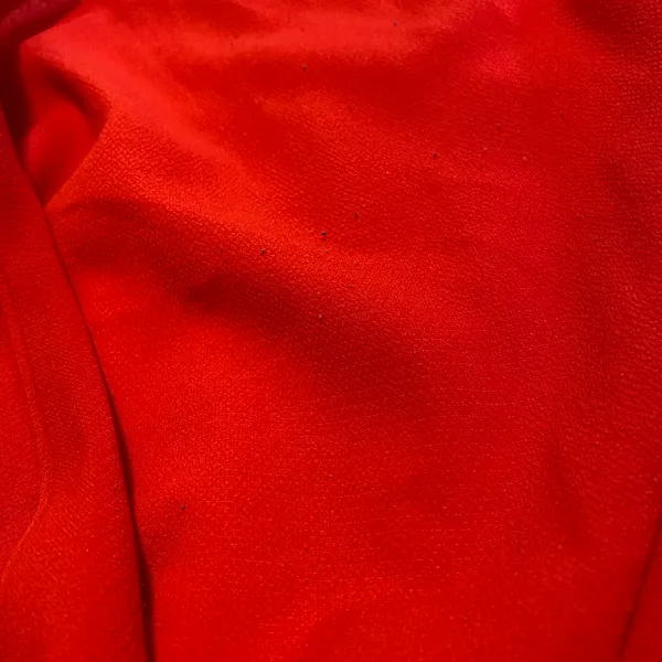 White Fox Red Tie Front Romper - Image 6