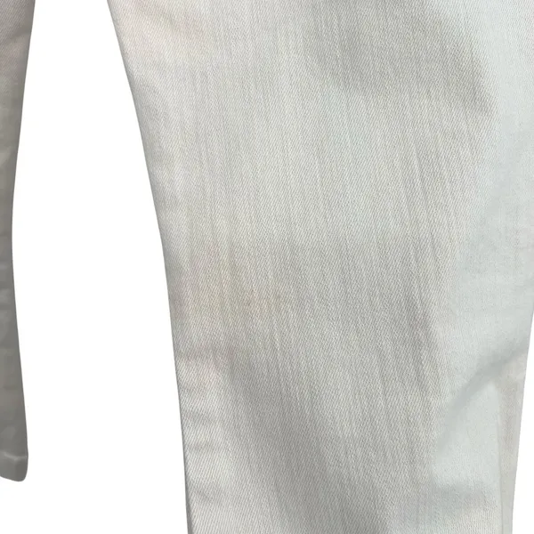 Veronica‎ Beard Carson Jeans Ankle Flare High Rise Ecru Ivory Size 26 US 2 - Image 15
