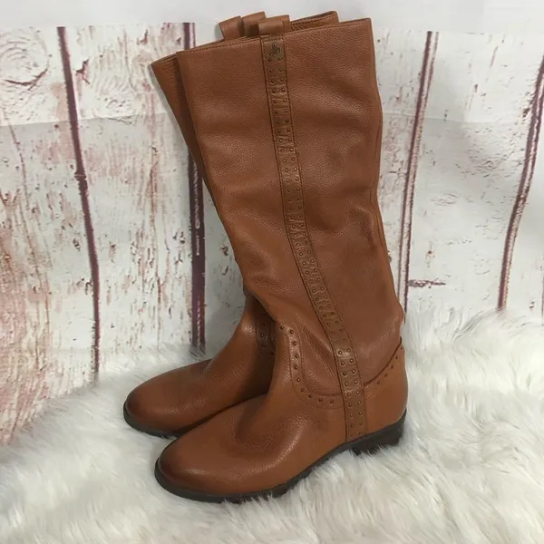Sam Edelman NWOT prina brown leather riding boots - Image 7