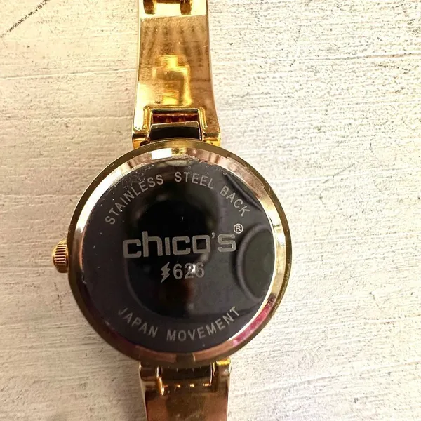 Chico’s Zoey gold tone and red Watch - Image 6