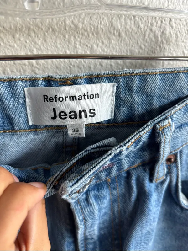 High-Rise Straight Leg Jeans - Image 3