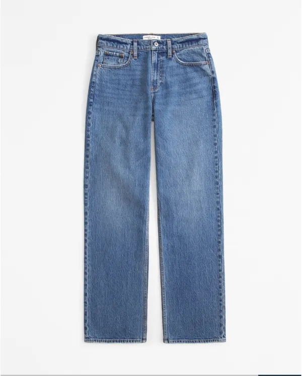 Abercrombie & Fitch low rise baggy jeans - Image 3