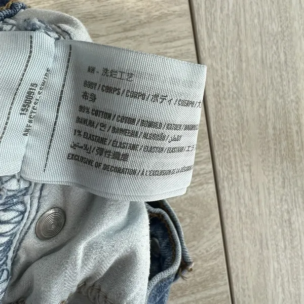 Abercrombie & Fitch Jeans Women's 12/31 90s Straight Ultra High Rise‎ Raw Hem - Image 9