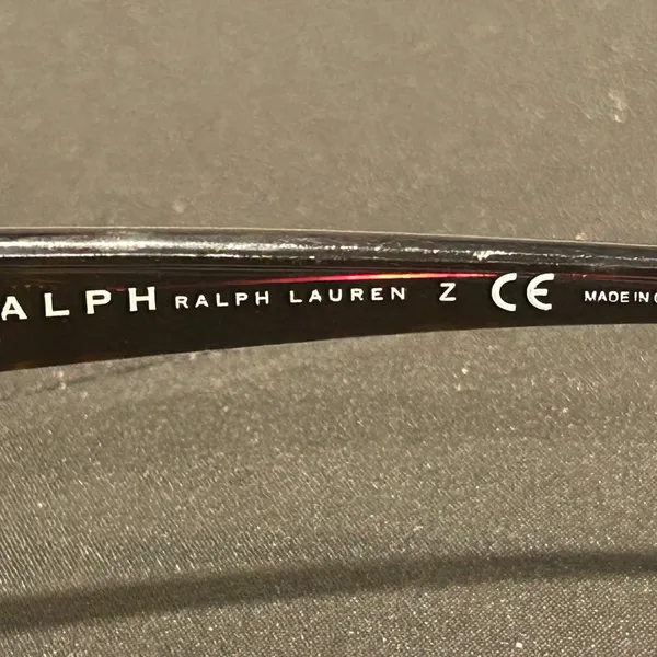 Ralph Lauren Brown Tortoiseshell Sunglasses Oversized Frame - Image 7