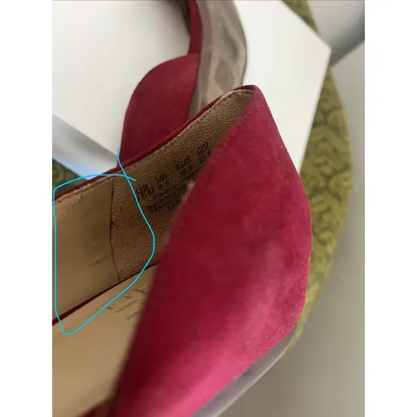 Naturalizer Women’s Shoes Red Fabric Tamara Ballet Flats Size 8.5 - Image 7