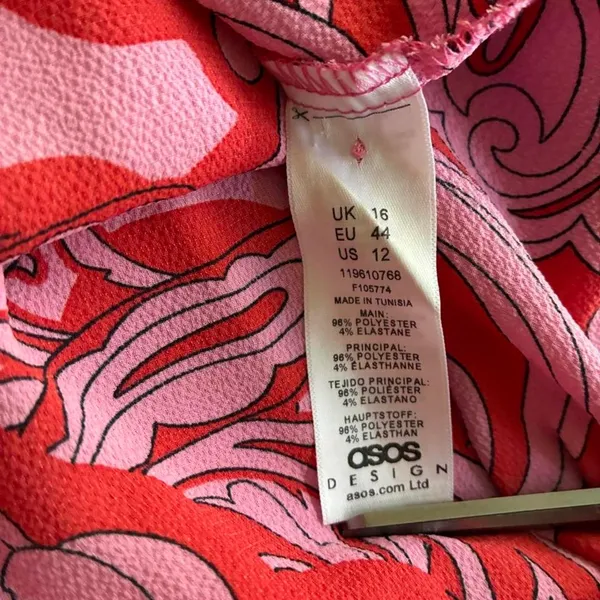 Asos Women's Pink Dress - Image 3