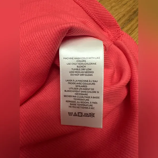 We The Free PeopleNWOT Kate Tank red/pink sz XL 16" ptp - Image 5