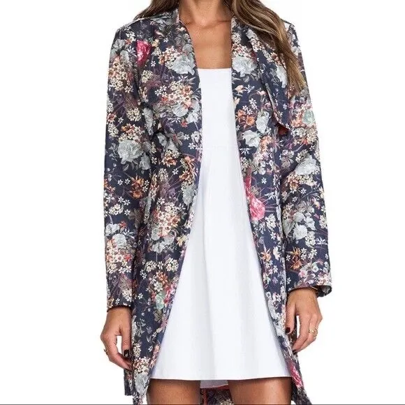 LINE &‎ DOT Floral Trenchcoat - Image 8