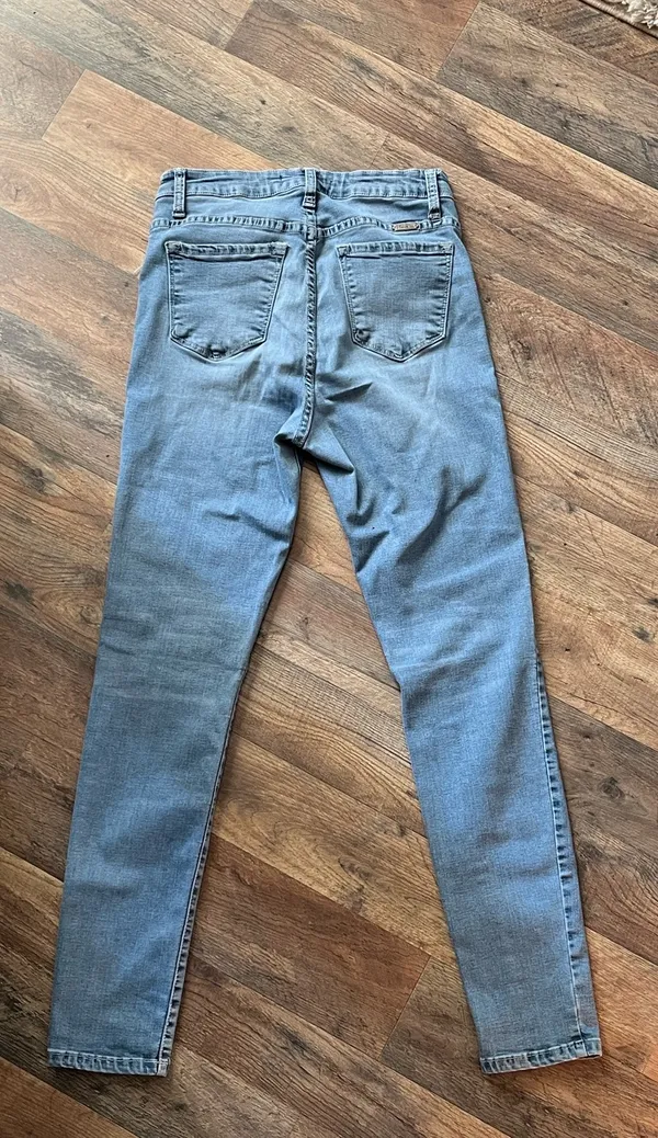 Kancan light blue size 28 women's skinny straight leg Jeans - Image 5