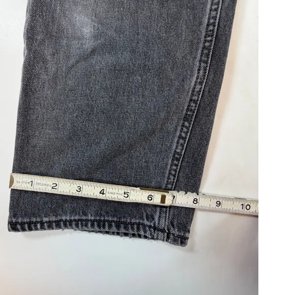 Levis Dad Jean Faded Black Straight Leg Relaxed Denim W27 L30 79770-0010 - Image 7