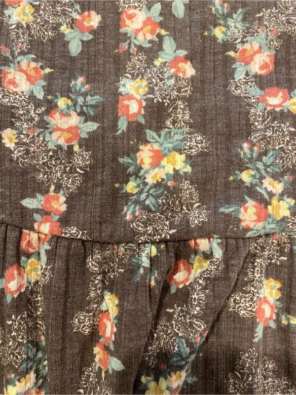 Maurices Floral Peplum Tank NWT 2X - Image 2
