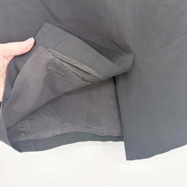 Burberry London Womens Black Wool Blend Professional Career Pencil Skirt Size 10 - Image 3