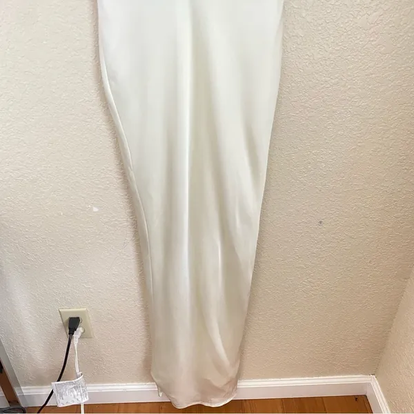 HOUSE OF CB 'Charmaine' Ivory white Corset Maxi Dress/Size S A-C NWOT - Image 9