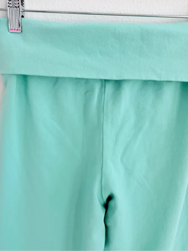 Brandy melville Teal capri Priscilla pants - Image 4