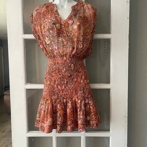 A.L.C.‎ Carly Silk Floral Mini Dress - Image 11