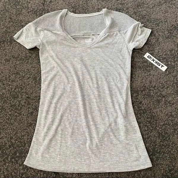 2(X)IST Mesh Shoulder Jersey Active top Gray - Image 5
