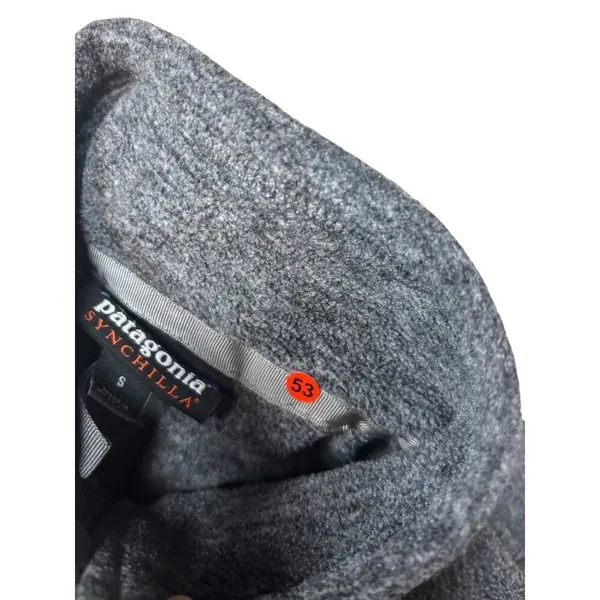 Patagonia Synchilla Womens Small Gray Fleece Pullover - Image 9
