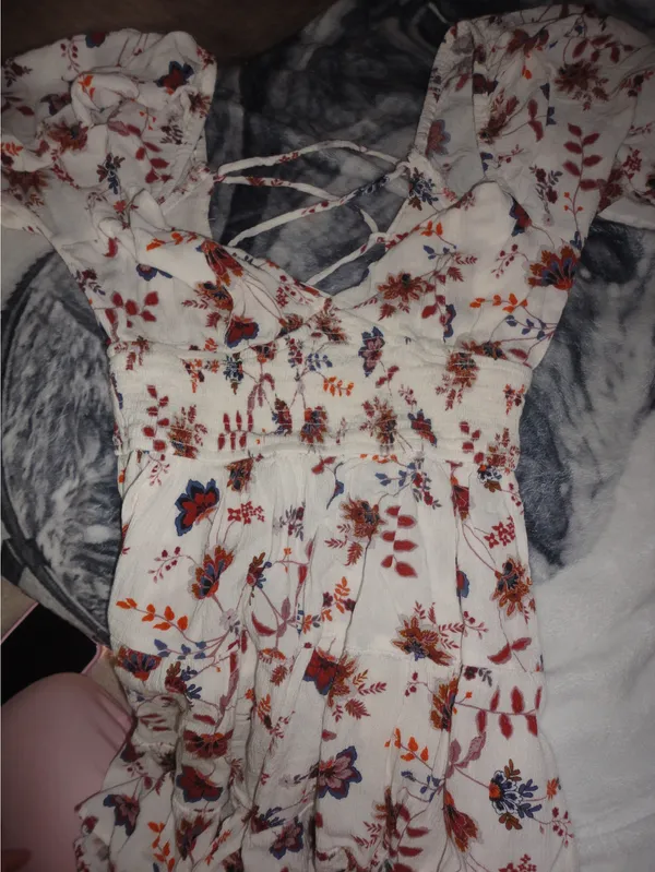 Francesca's Mini Floral Dress - Image 3