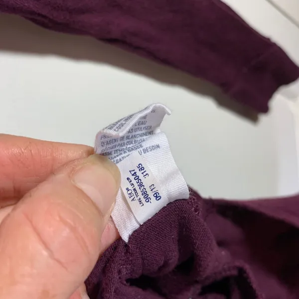 American Eagle Outfitters Womens Purple Cotton Button Front Cardigan Size M - Image 5