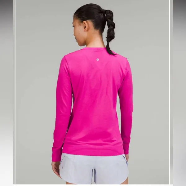 NWT Lululemon Swiftly Relaxed-Fit Long Sleeve Shirt / Sonic Pink / 2 - Image 3