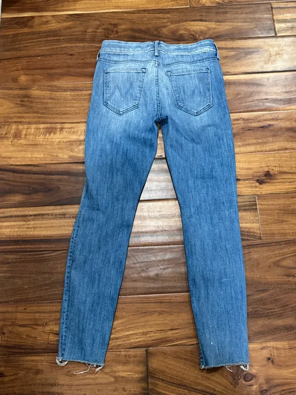 MOTHER Denim The Looker Ankle Fray - Image 3