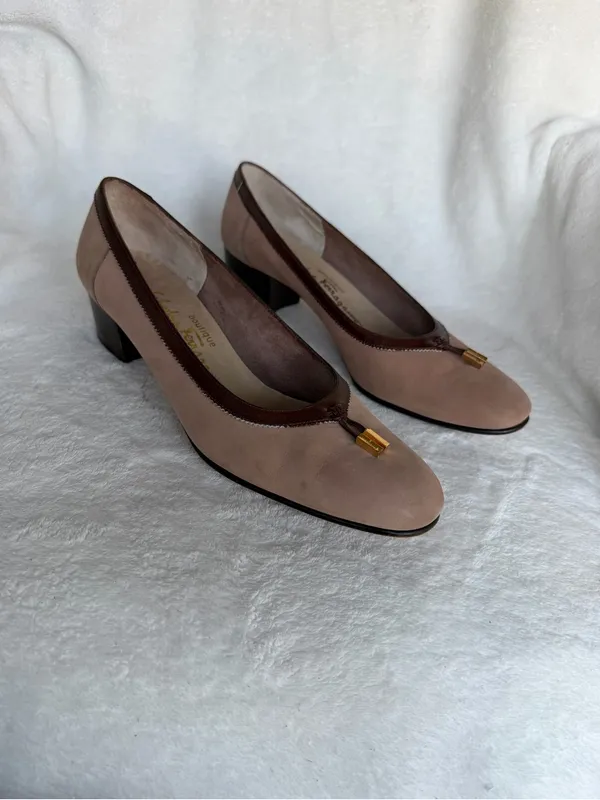 Salvatore Ferragamo Boutique Vintage Made in Italy Women’s Size 8.5 B - Image 8