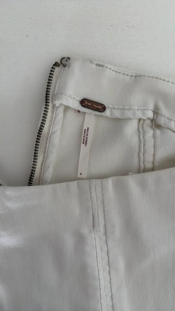 White Free People Skirt - Image 4