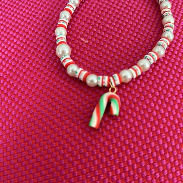 Candy cane phone charm - Image 2