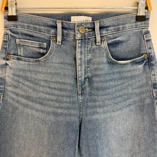 Loft High-Rise Wide Leg Jeans NWT - Image 2
