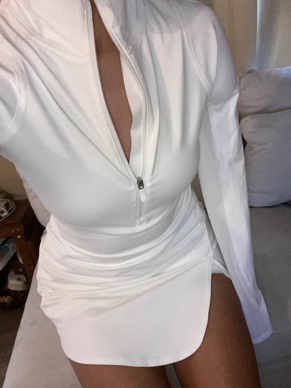 Lululemon Long Sleeve Tennis Dress - Image 3