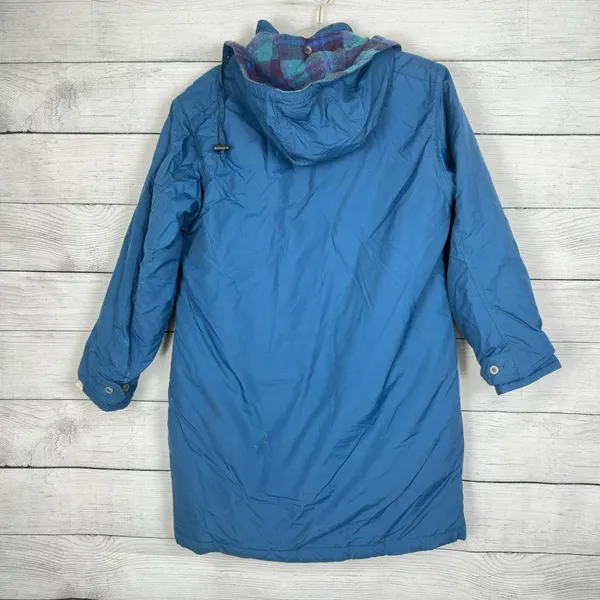 Vtg LL Bean 90s Jacket Womens Large Parka Coat‎ Fleece Lined Ski Outdoors Winter - Image 7