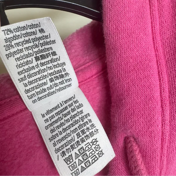 VS Pink Ivy Campus Fleece Full Zip Hoodie Jersey Shore Graphic size XL - Image 15
